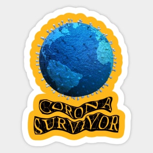 Survivor Covid 19 Sticker
